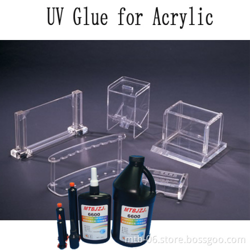 UV Light UV Cure Acrylic Adhesive UV Glue
